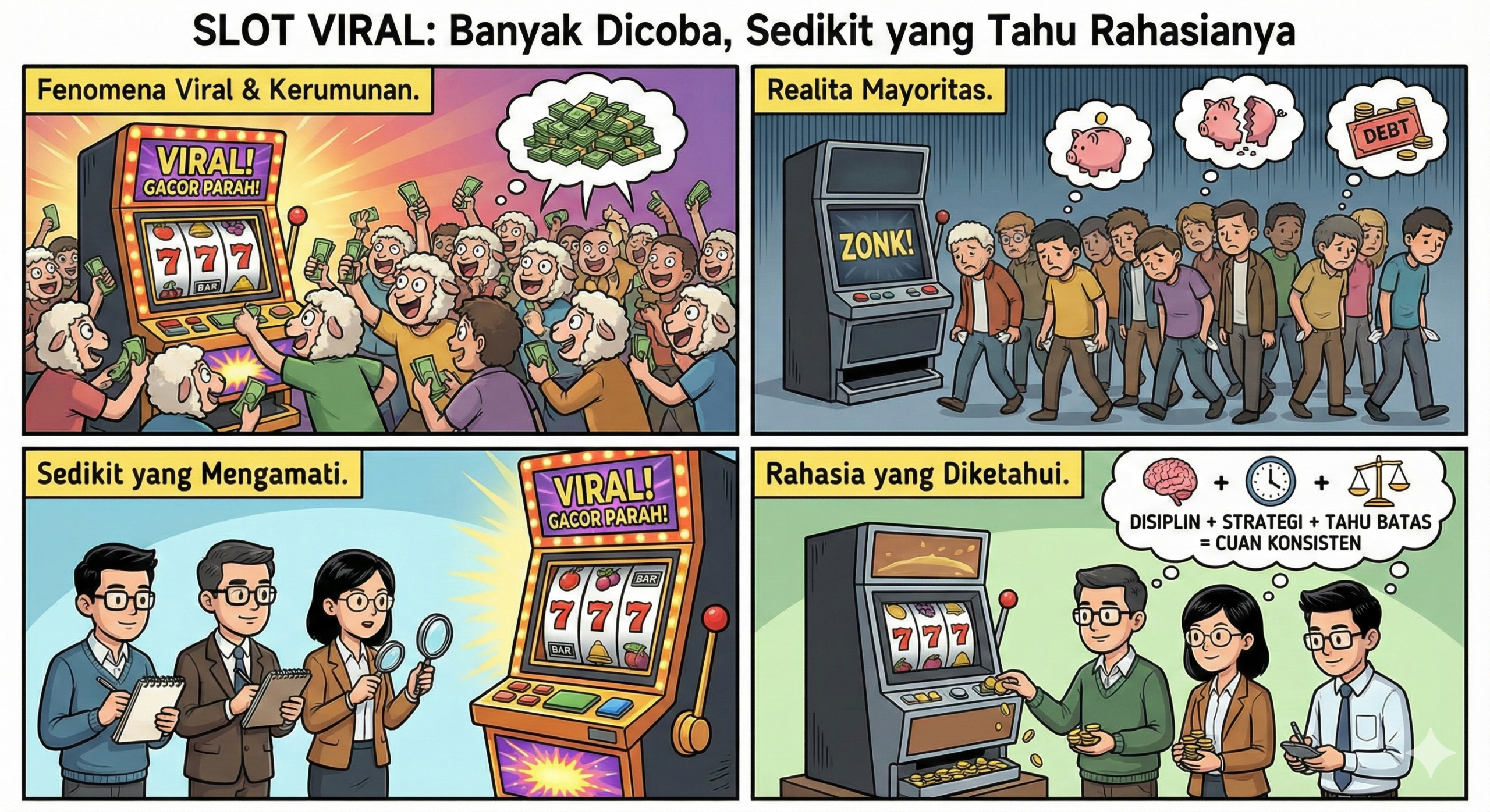 SLOT VIRAL: Banyak Dicoba, Sedikit yang Tahu Rahasianya